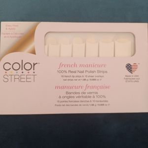 Color Street Nail Polish Strips - Meet Me in Paris - French Manicure